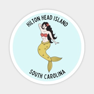 Hilton Head Island South Carolina Mermaid Magnet